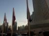 dubai sign display stand crowed control Q stands  Barrier and Queue Up Control System. Queue Up Stand - Crowd control barriers aka Q Stand are sold as portable folding free standing raffle box suggection box feedbak box acrylic products